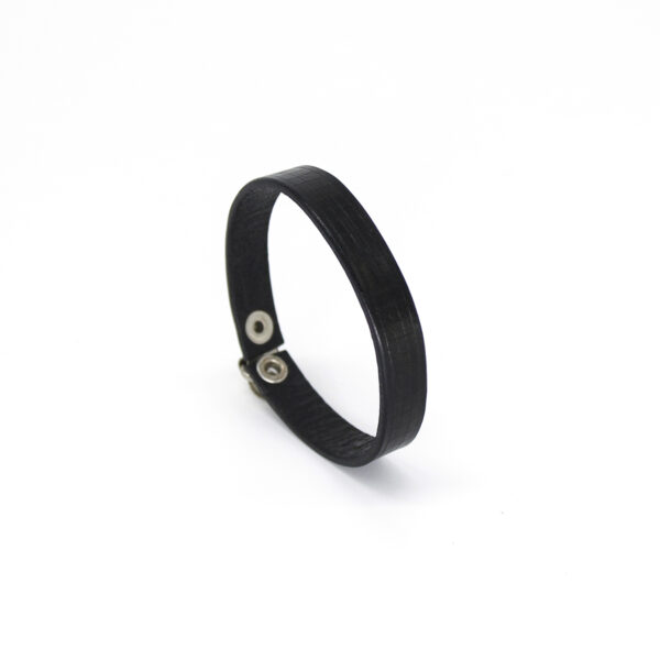 ALEX leather bracelet - Black - BANIZS