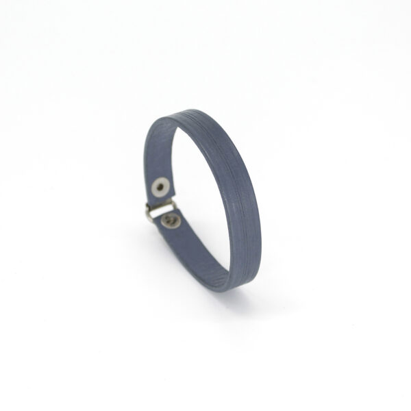 ALEX leather bracelet - Gray - BANIZS