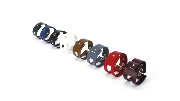 EMMA leather bracelets in various colors - BANIZS
