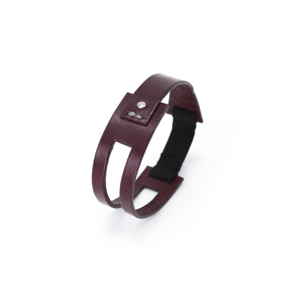 EMMA upper arm bracelet - Bordeaux - Image 2
