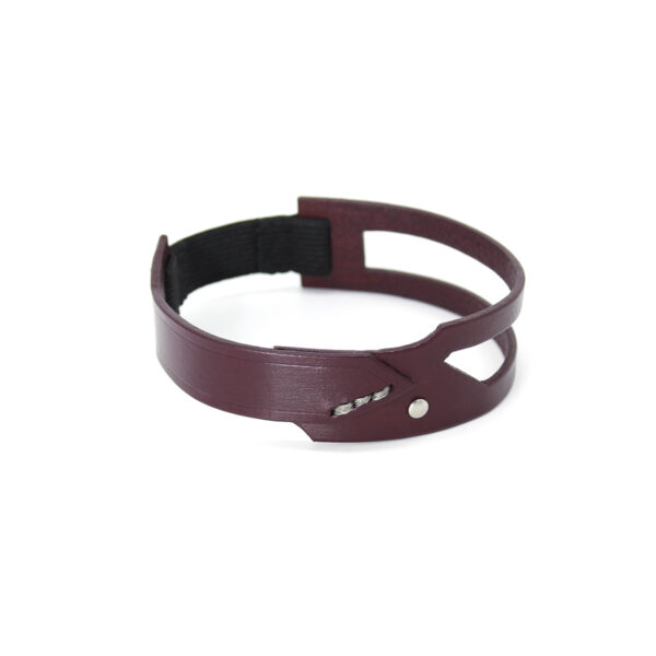 GIULIANA upper arm bracelet - Bordeaux - Image 2