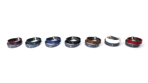 HELENA leather bracelets in various colors - BANIZS