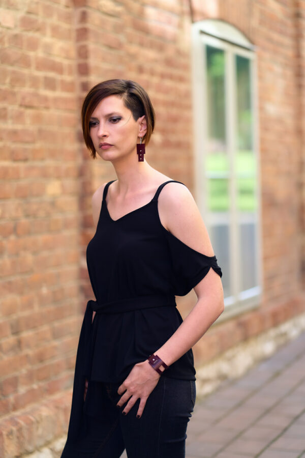 EMMA SET - bracelet + earrings - optional color selection - Image 4
