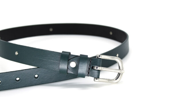 STEFANIE leather belt details - Green - BANIZS