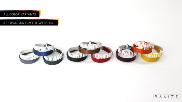 BANIZS Leather Goods - Double leather bracelets